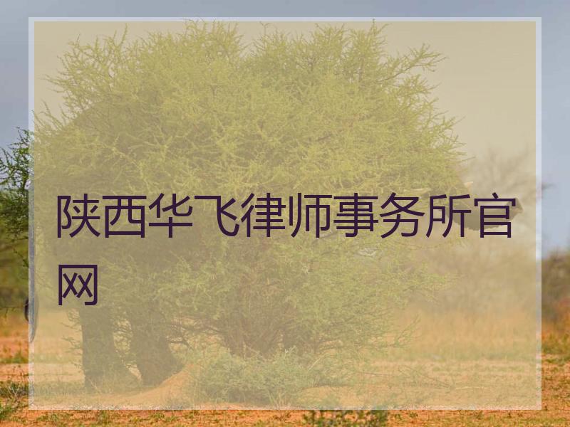 陕西华飞律师事务所官网