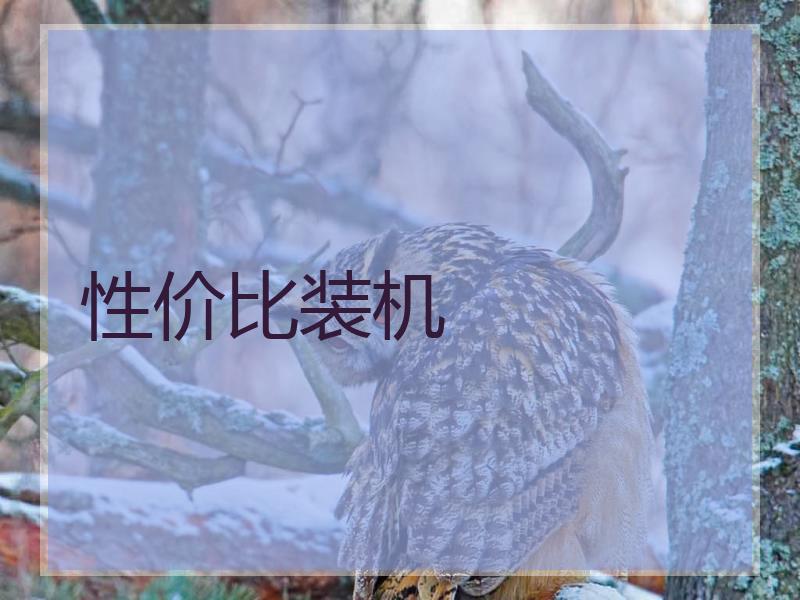 性价比装机