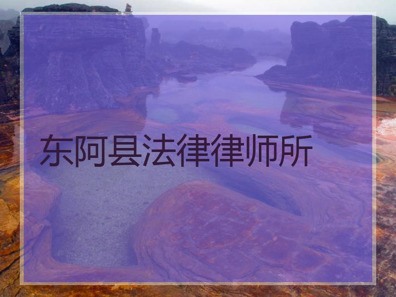 东阿县法律律师所