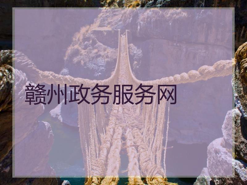 赣州政务服务网