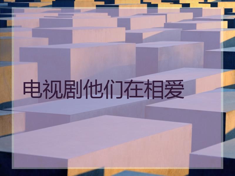 电视剧他们在相爱