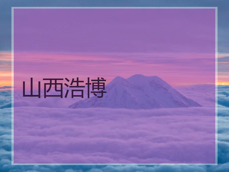 山西浩博