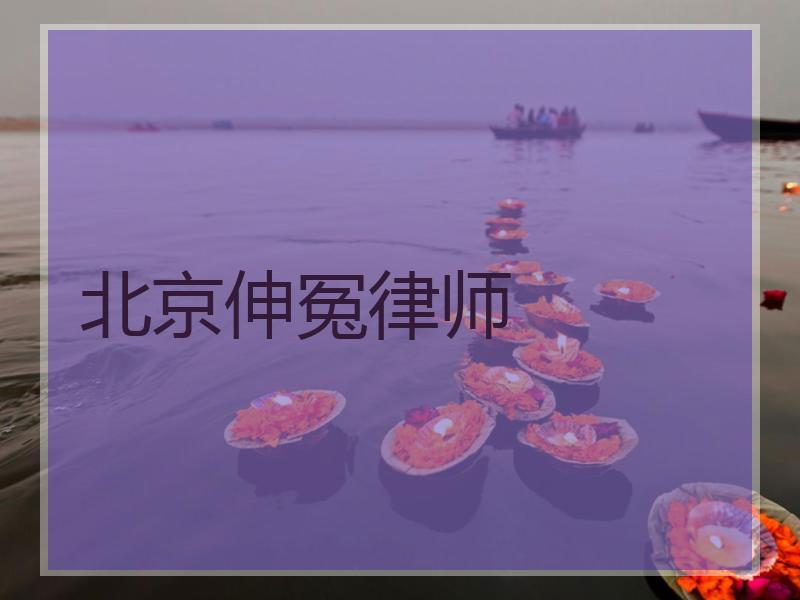 北京伸冤律师