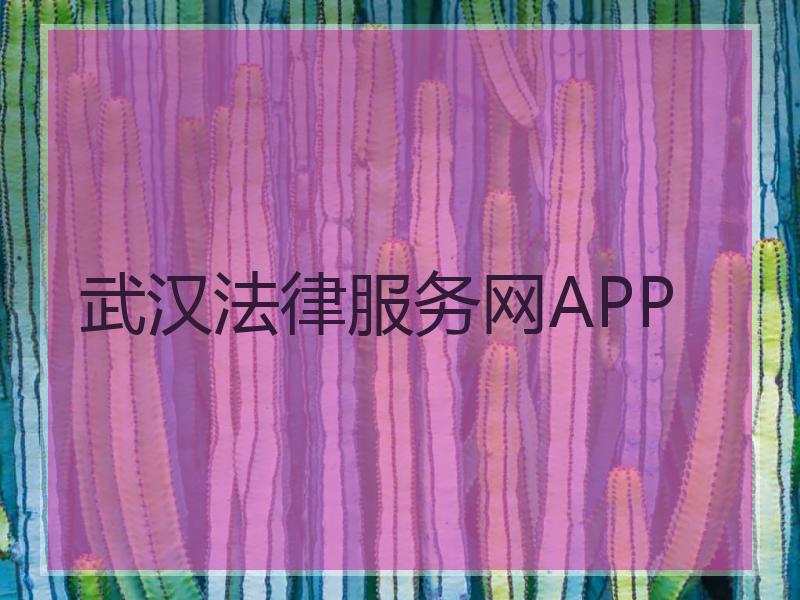 武汉法律服务网APP