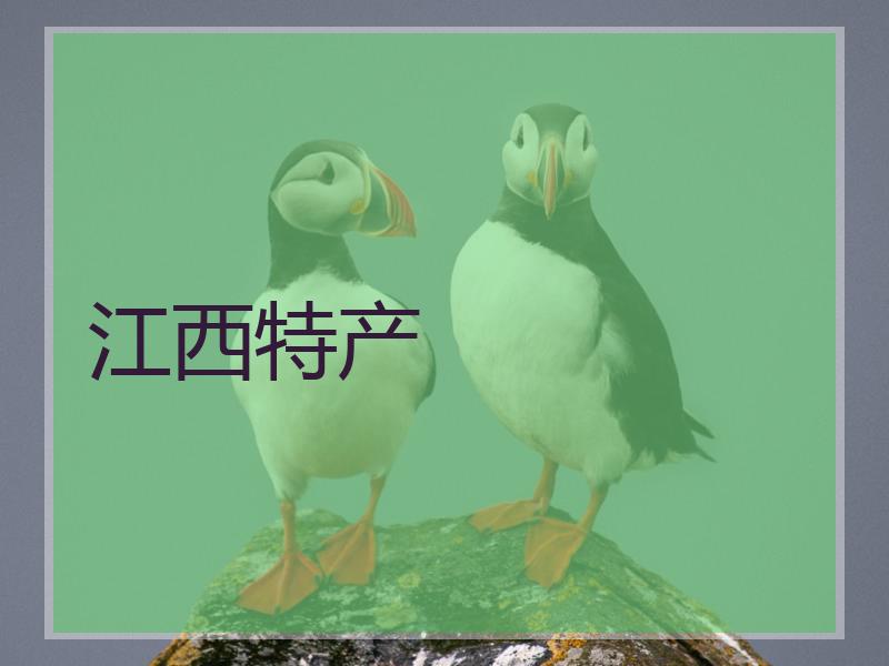 江西特产