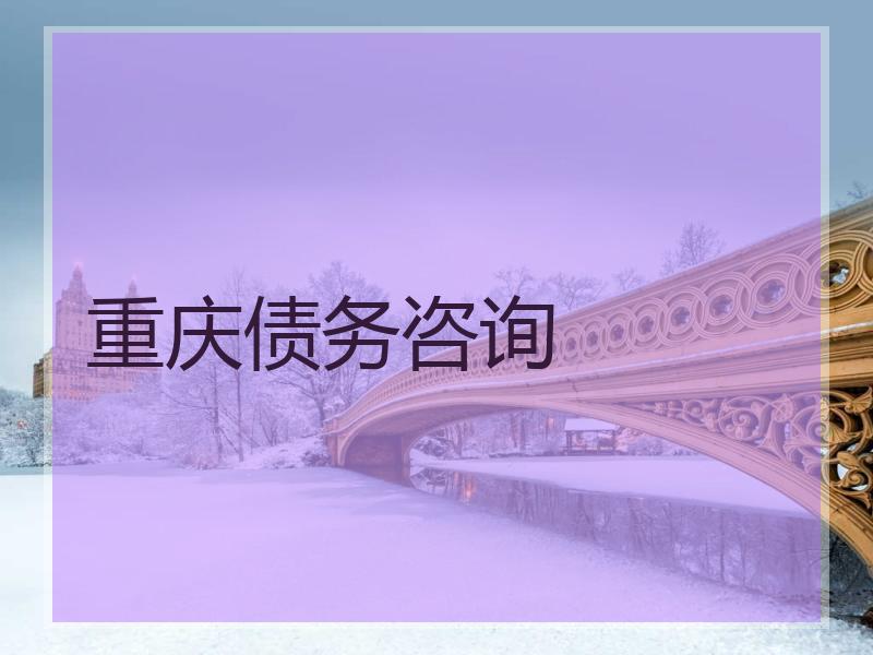 重庆债务咨询