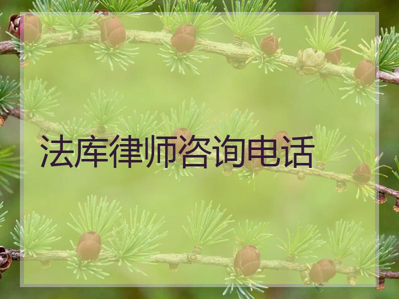 法库律师咨询电话