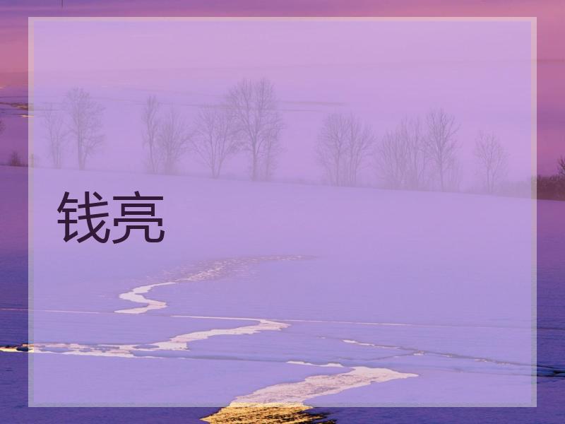 钱亮
