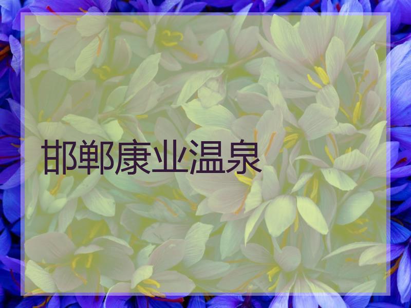 邯郸康业温泉