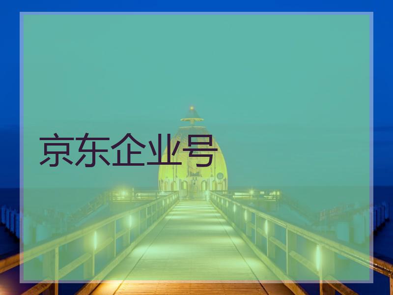 京东企业号