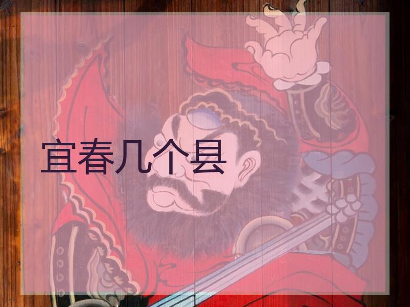 宜春几个县