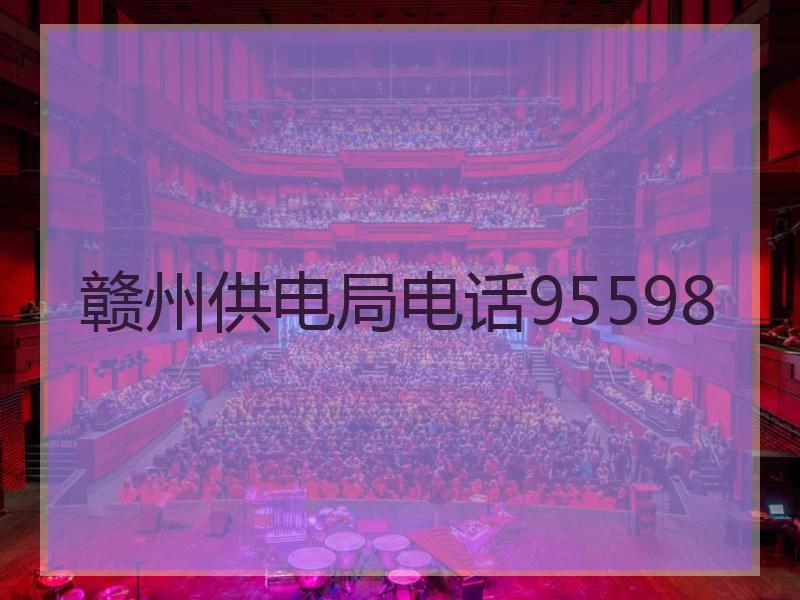 赣州供电局电话95598