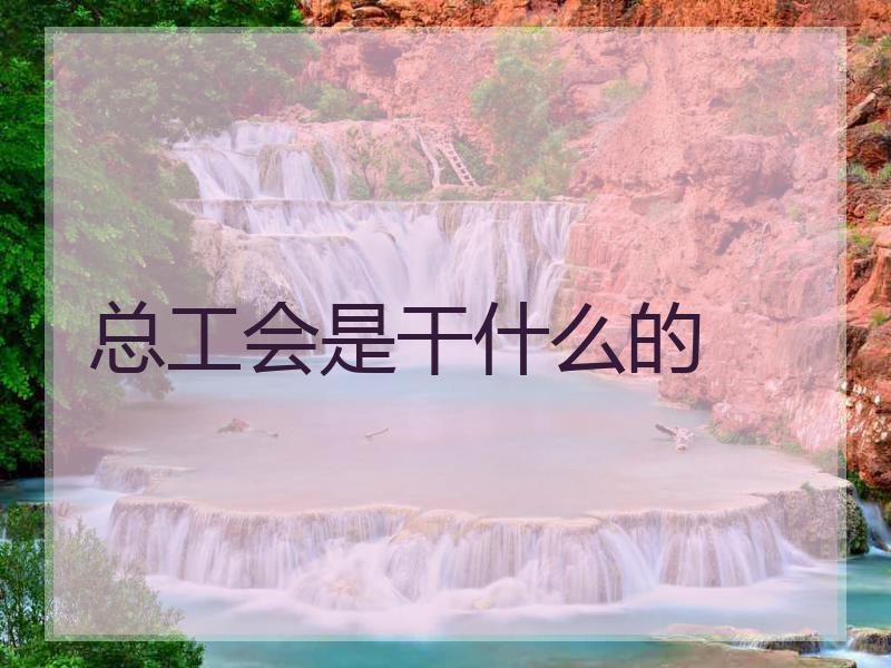 总工会是干什么的