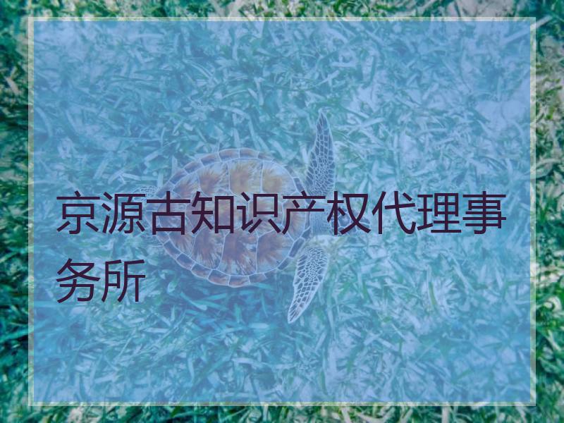 京源古知识产权代理事务所