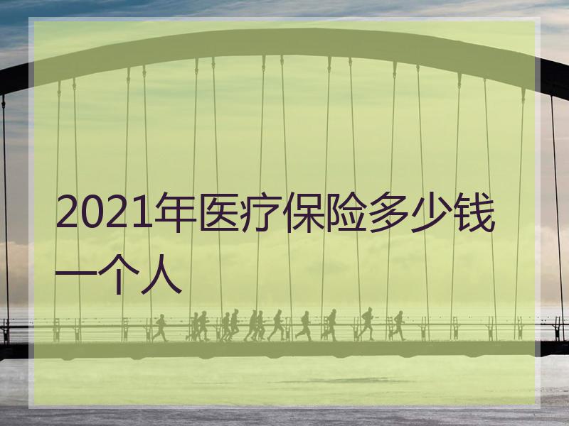 2021年医疗保险多少钱一个人