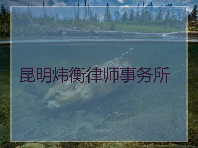 昆明炜衡律师事务所