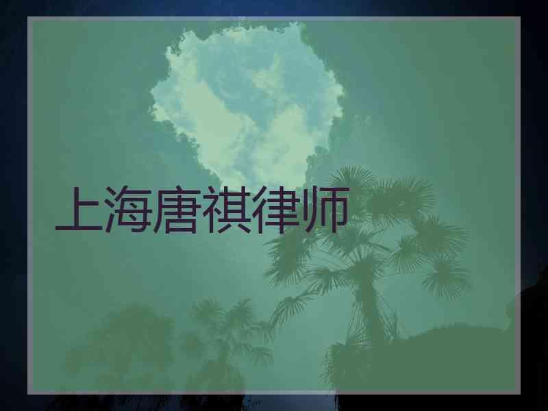 上海唐祺律师