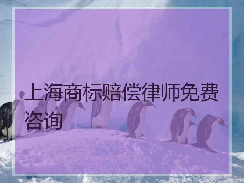 上海商标赔偿律师免费咨询