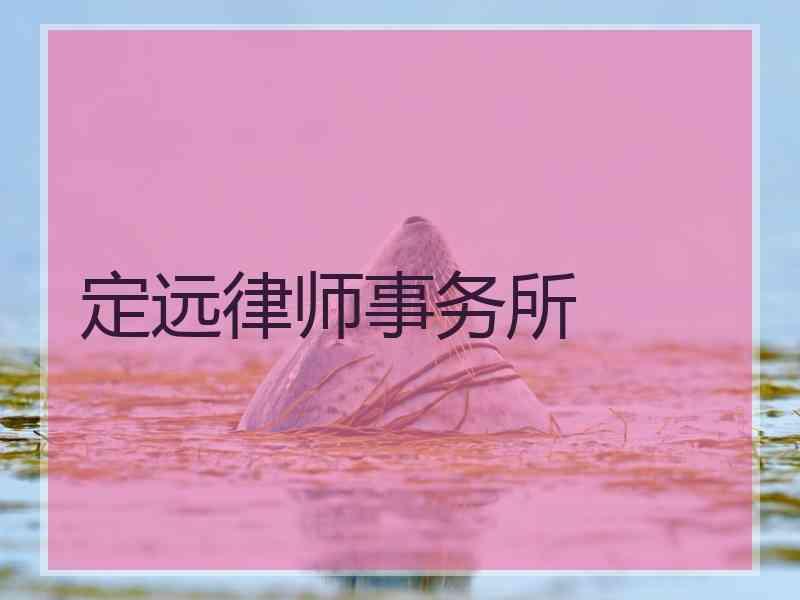 定远律师事务所