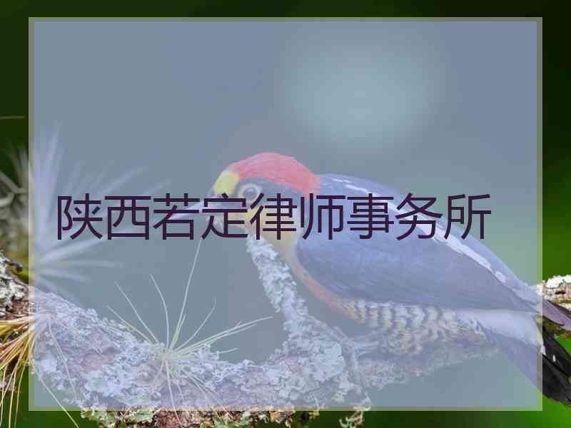 陕西若定律师事务所