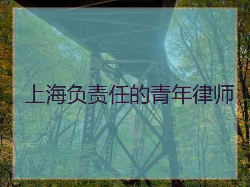 上海负责任的青年律师