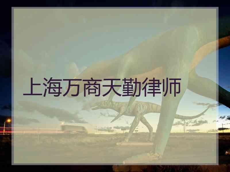 上海万商天勤律师