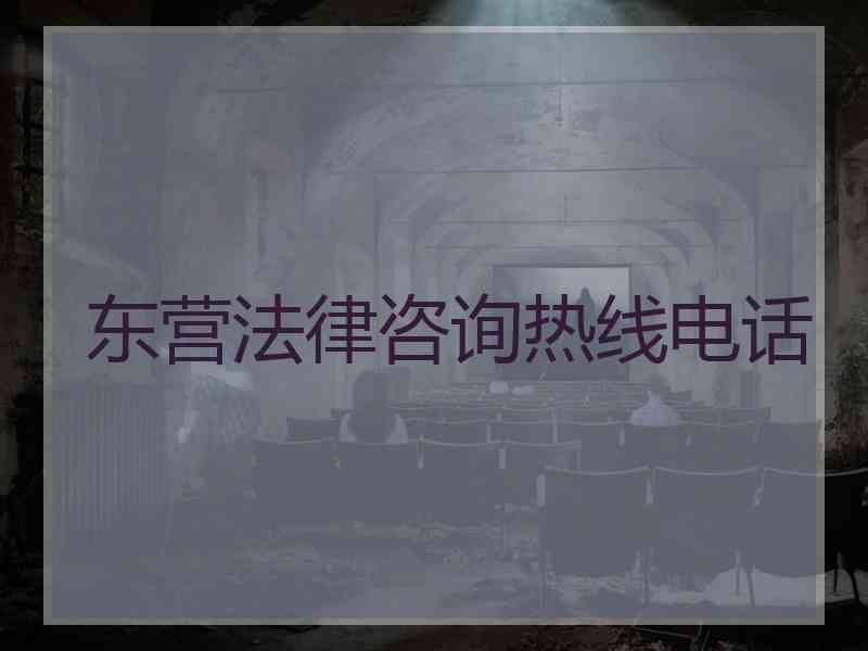 东营法律咨询热线电话