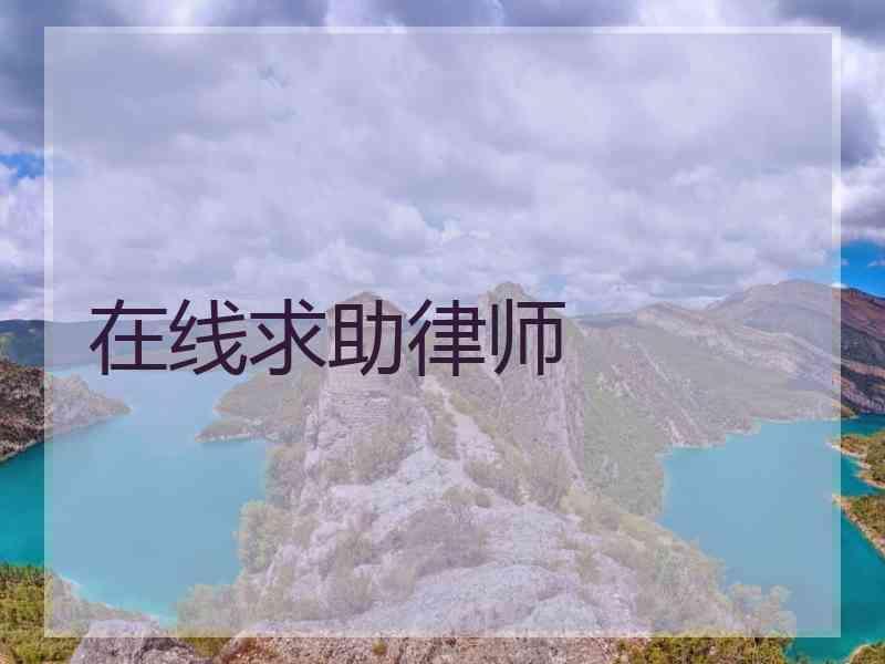 在线求助律师
