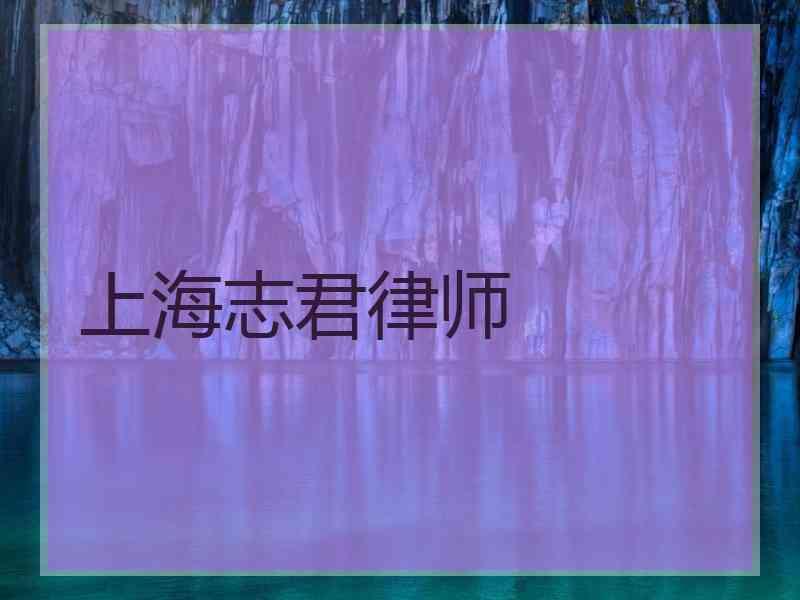 上海志君律师