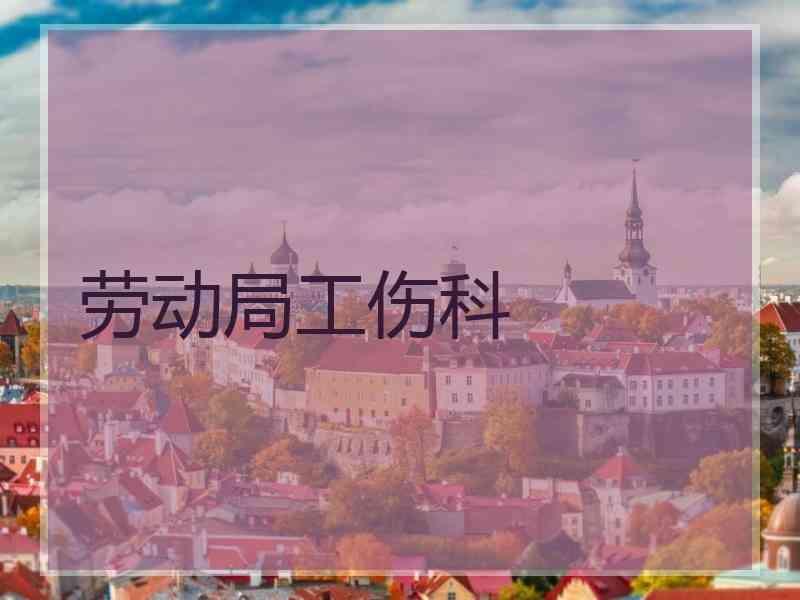劳动局工伤科
