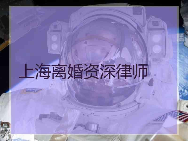 上海离婚资深律师