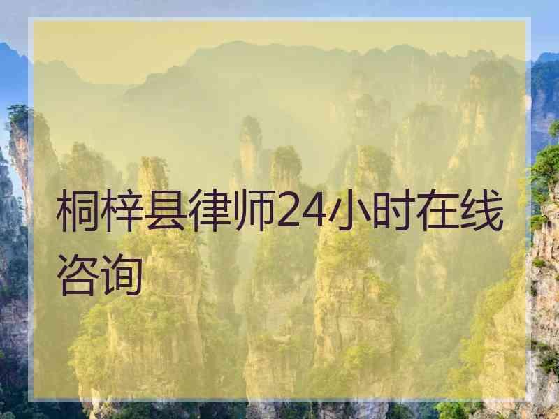 桐梓县律师24小时在线咨询