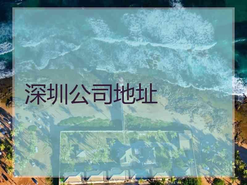 深圳公司地址