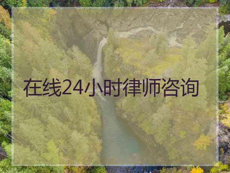 在线24小时律师咨询