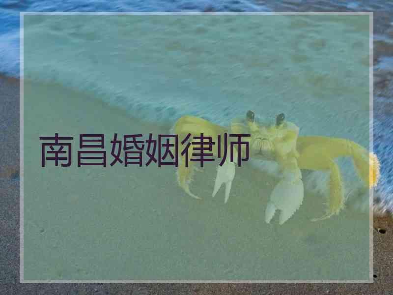 南昌婚姻律师