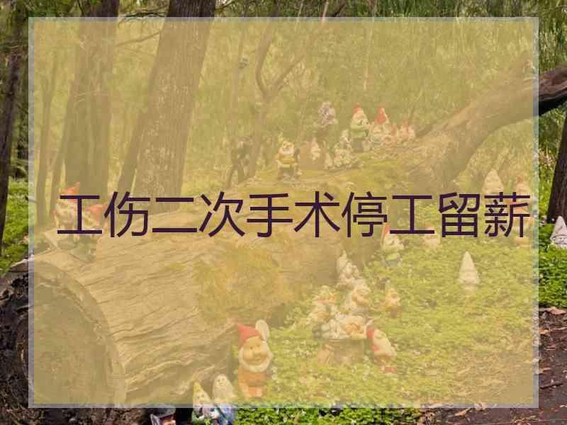 工伤二次手术停工留薪