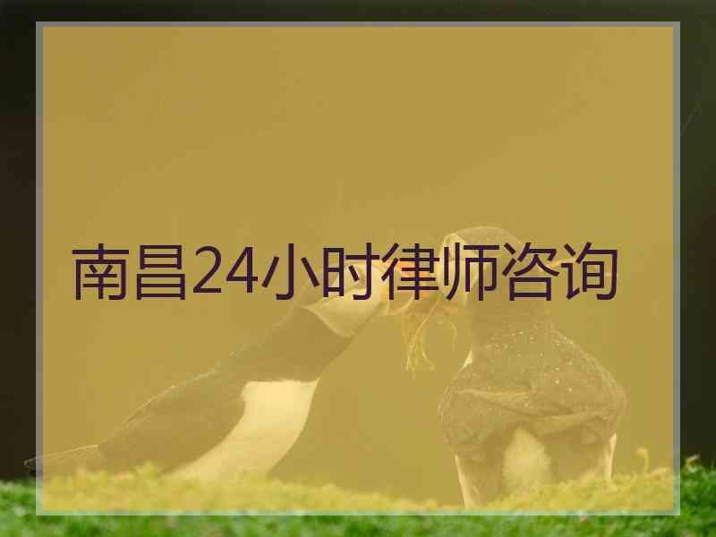 南昌24小时律师咨询