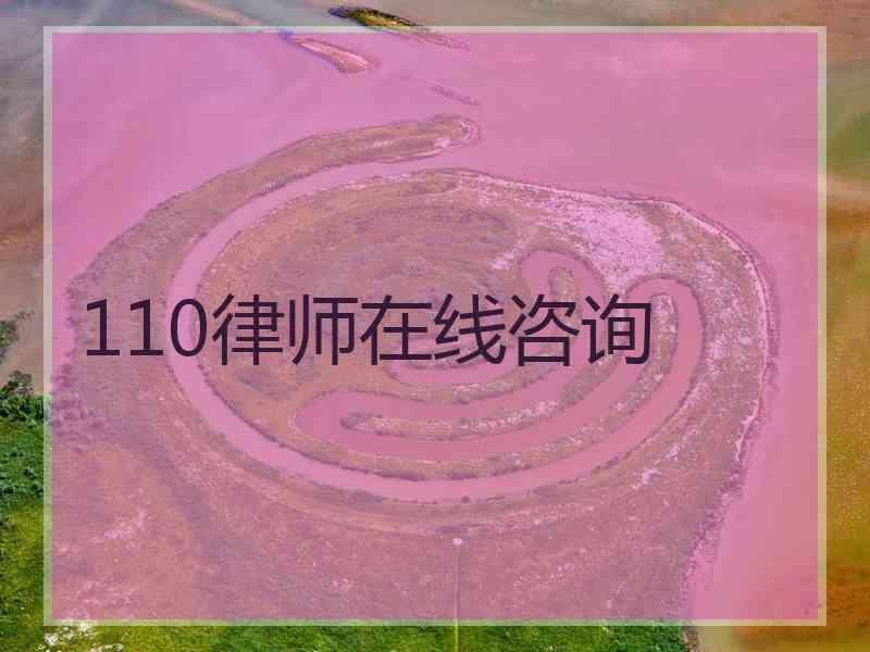 110律师在线咨询