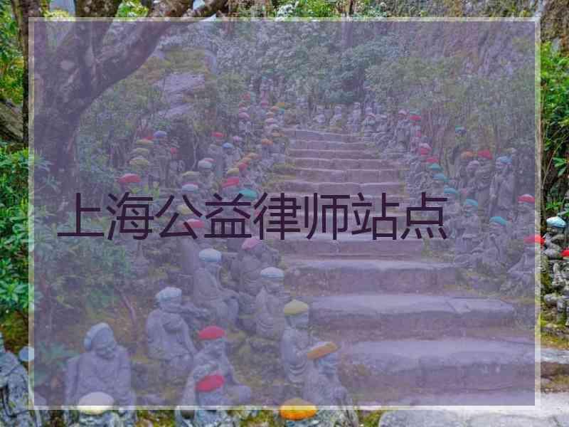 上海公益律师站点