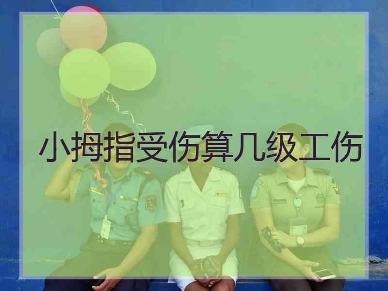 小拇指受伤算几级工伤