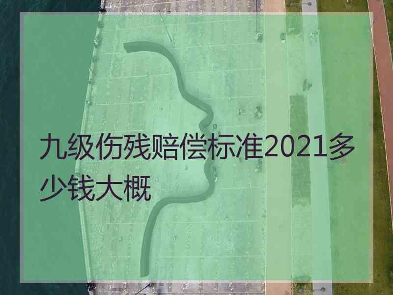 九级伤残赔偿标准2021多少钱大概