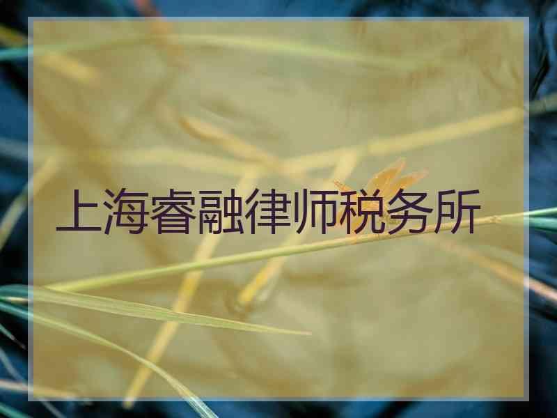 上海睿融律师税务所