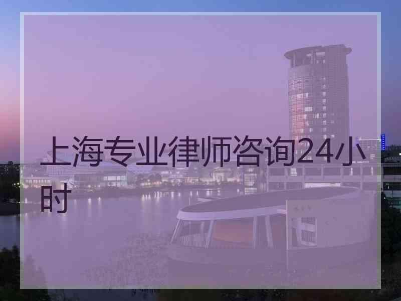 上海专业律师咨询24小时