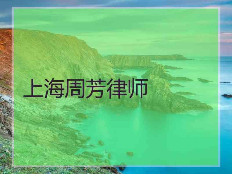 上海周芳律师