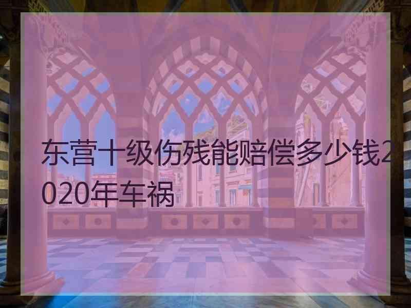 东营十级伤残能赔偿多少钱2020年车祸