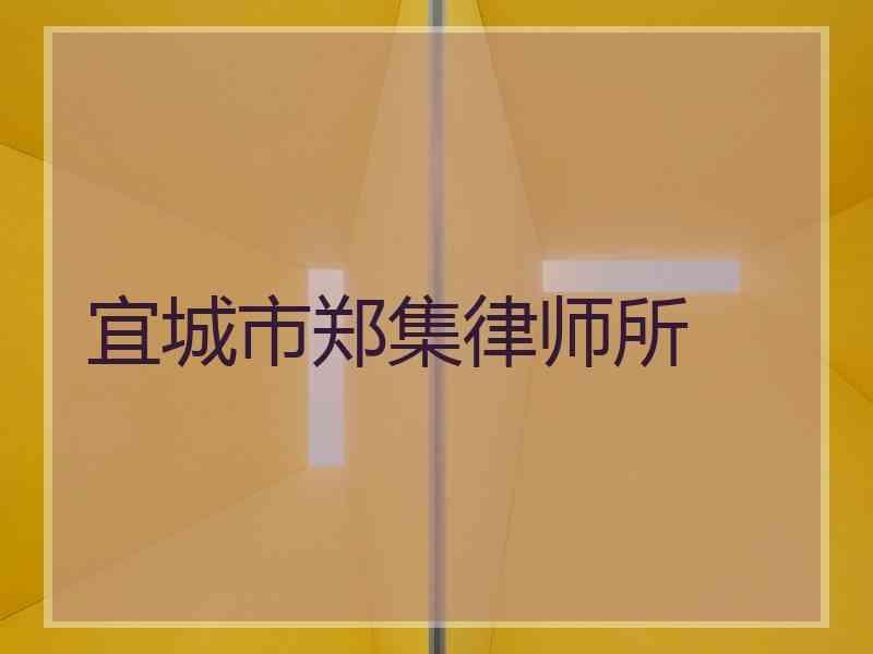 宜城市郑集律师所
