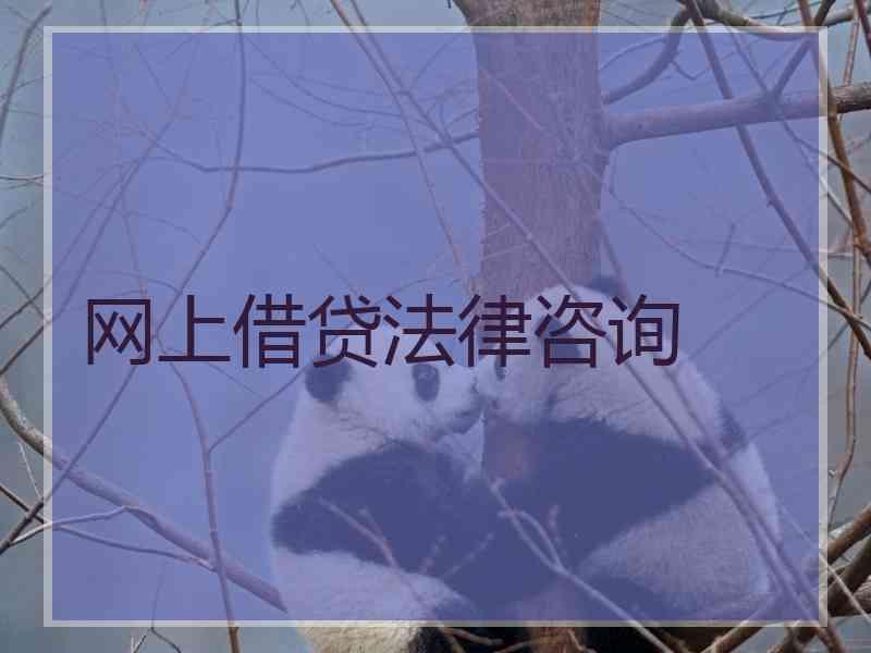 网上借贷法律咨询