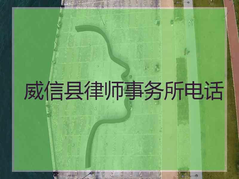 威信县律师事务所电话