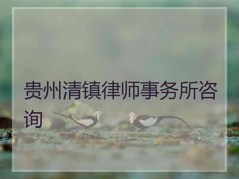 贵州清镇律师事务所咨询