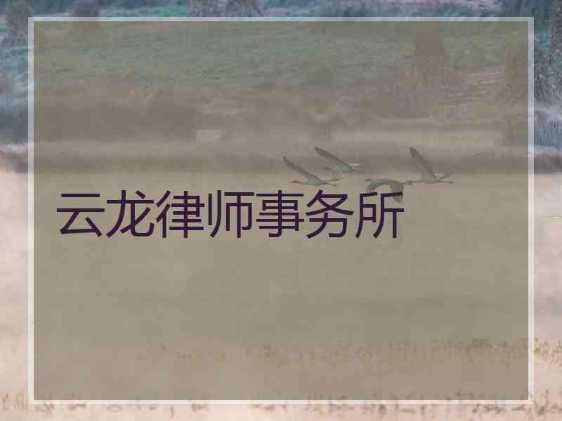 云龙律师事务所